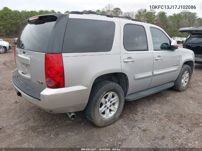1GKFC13J17J102086 2007 GMC Yukon Slt