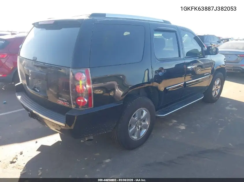 1GKFK63887J382053 2007 GMC Yukon Denali
