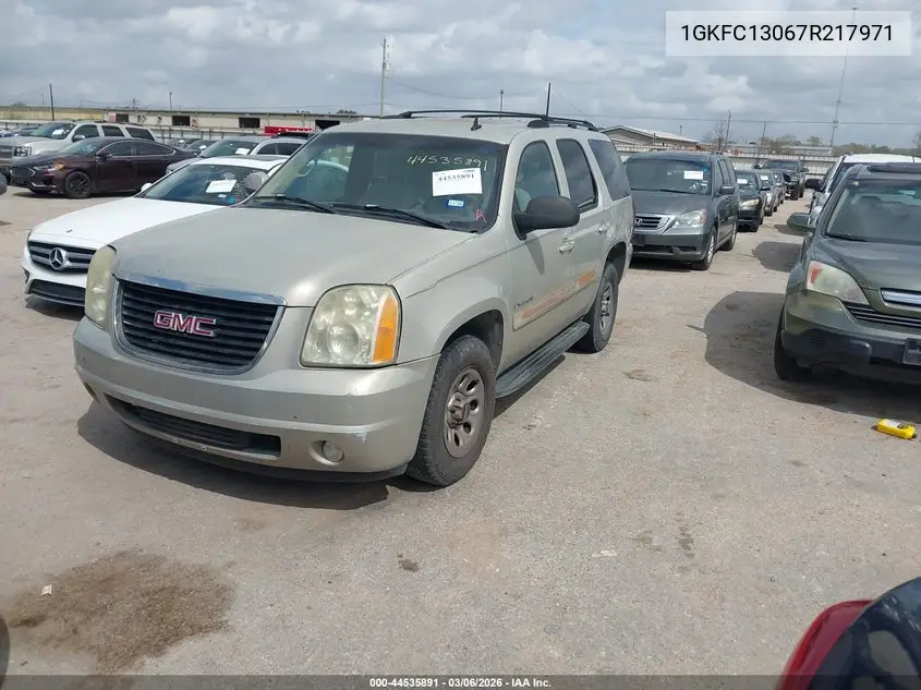 1GKFC13067R217971 2007 GMC Yukon Sle
