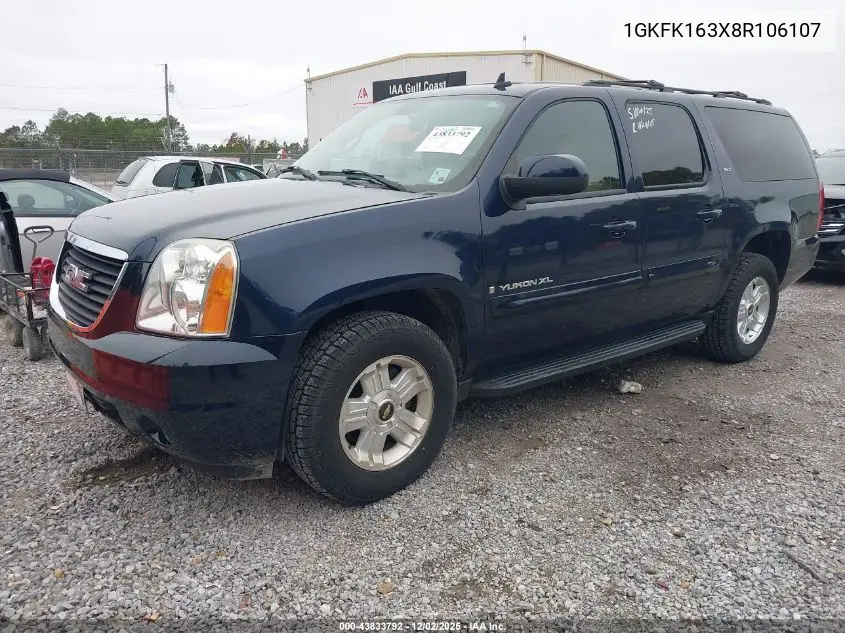 1GKFK163X8R106107 2008 GMC Yukon Xl 1500 Slt