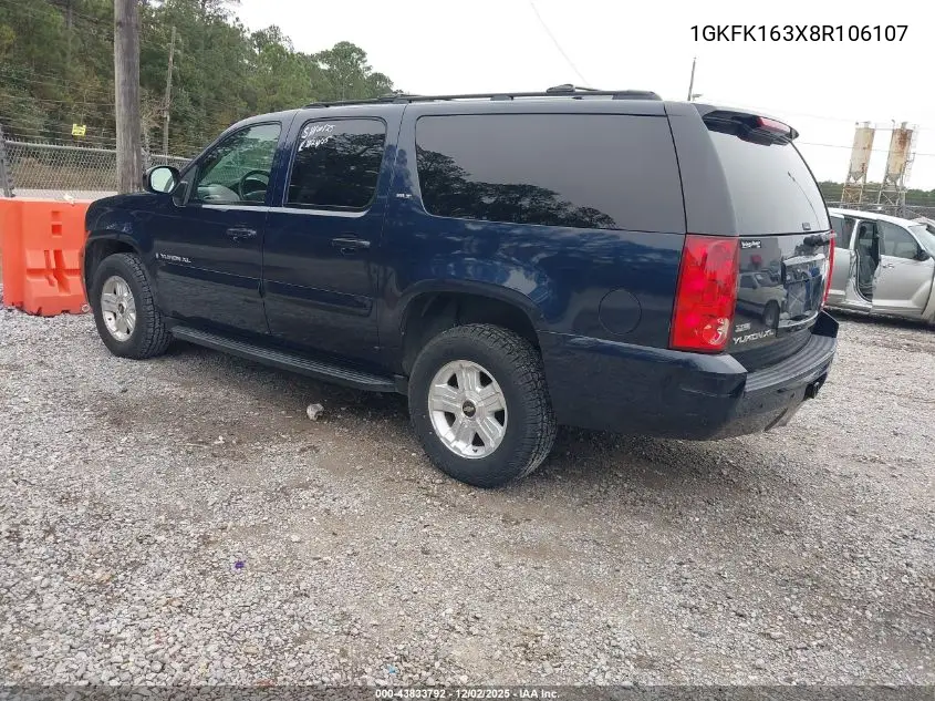 1GKFK163X8R106107 2008 GMC Yukon Xl 1500 Slt