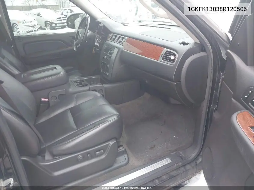 1GKFK13038R120506 2008 GMC Yukon Slt