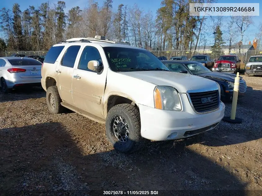 1GKFK13089R246684 2009 GMC Yukon