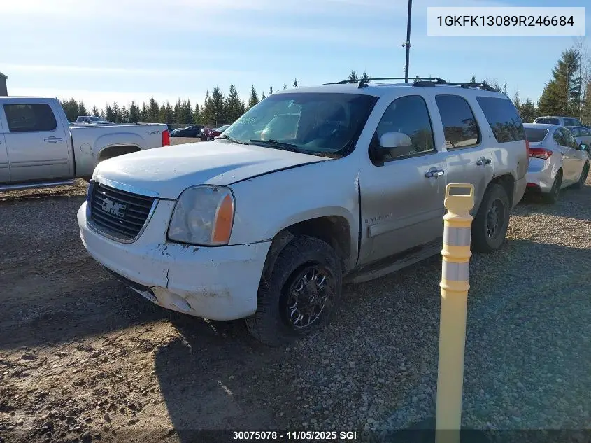 1GKFK13089R246684 2009 GMC Yukon