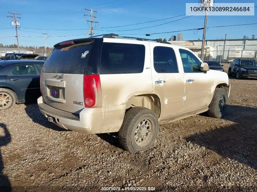1GKFK13089R246684 2009 GMC Yukon