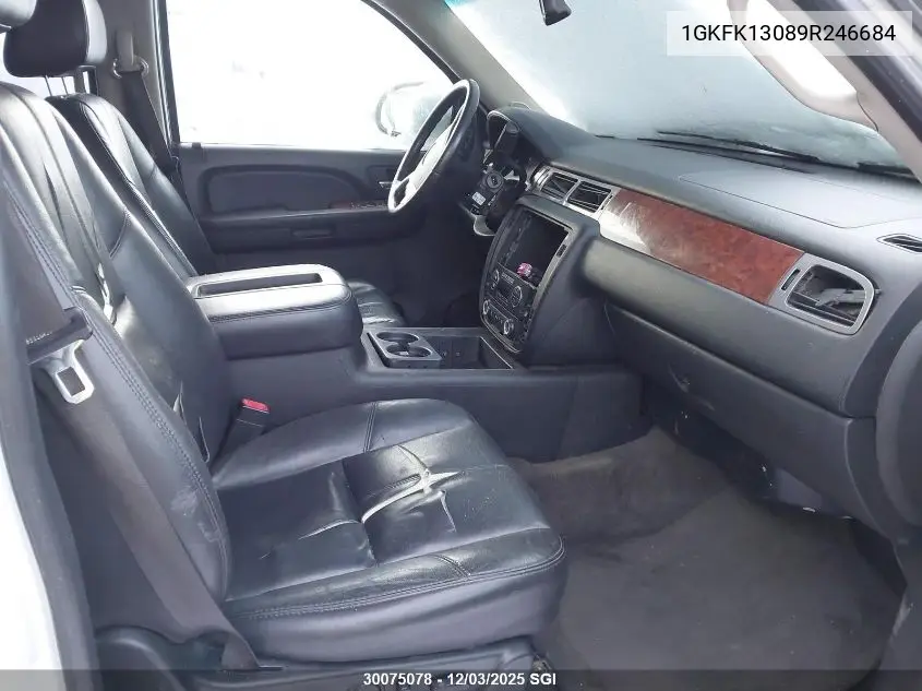 1GKFK13089R246684 2009 GMC Yukon