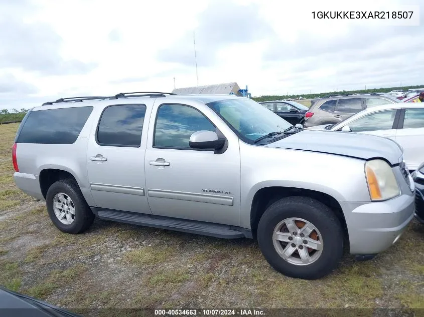 2010 GMC Yukon Xl 1500 Slt VIN: 1GKUKKE3XAR218507 Lot: 40534663