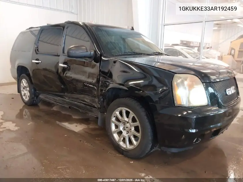 1GKUKKE33AR192459 2010 GMC Yukon Xl 1500 Slt