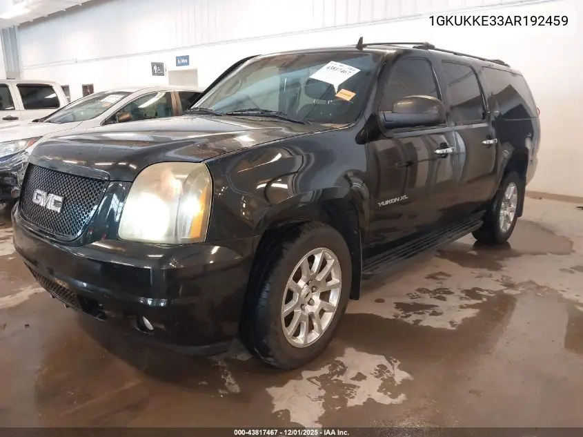 1GKUKKE33AR192459 2010 GMC Yukon Xl 1500 Slt
