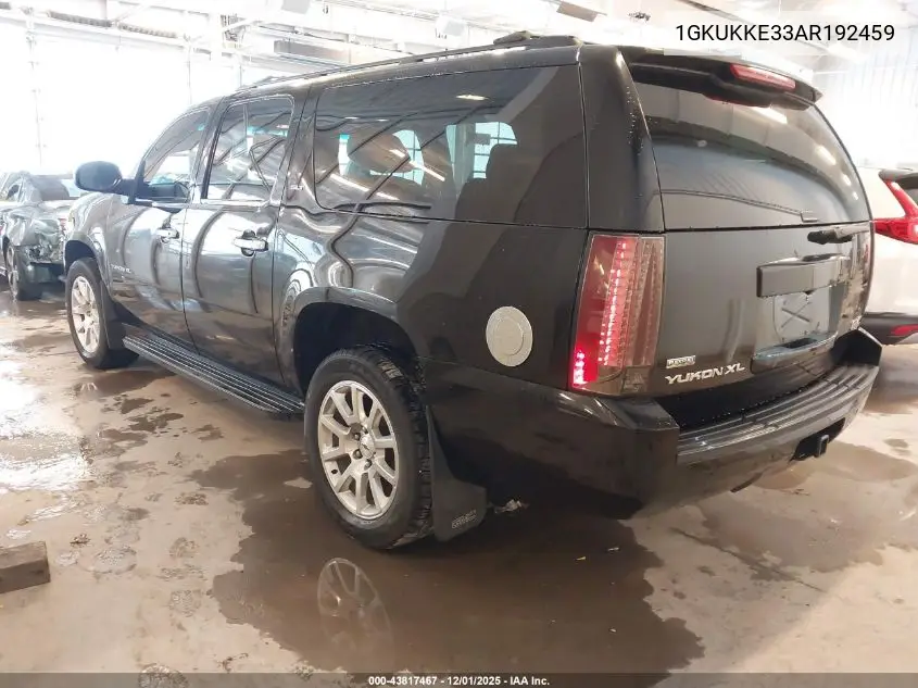 1GKUKKE33AR192459 2010 GMC Yukon Xl 1500 Slt