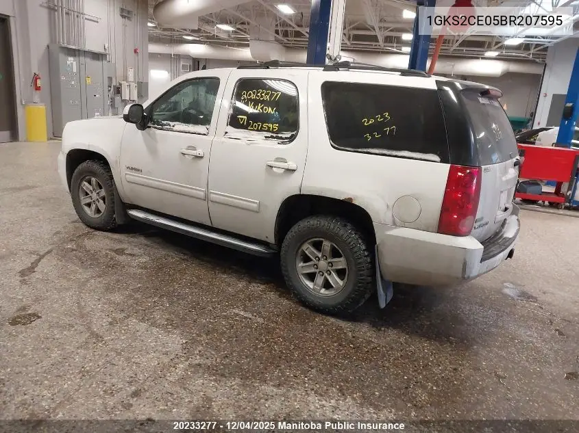 1GKS2CE05BR207595 2011 GMC Yukon Slt