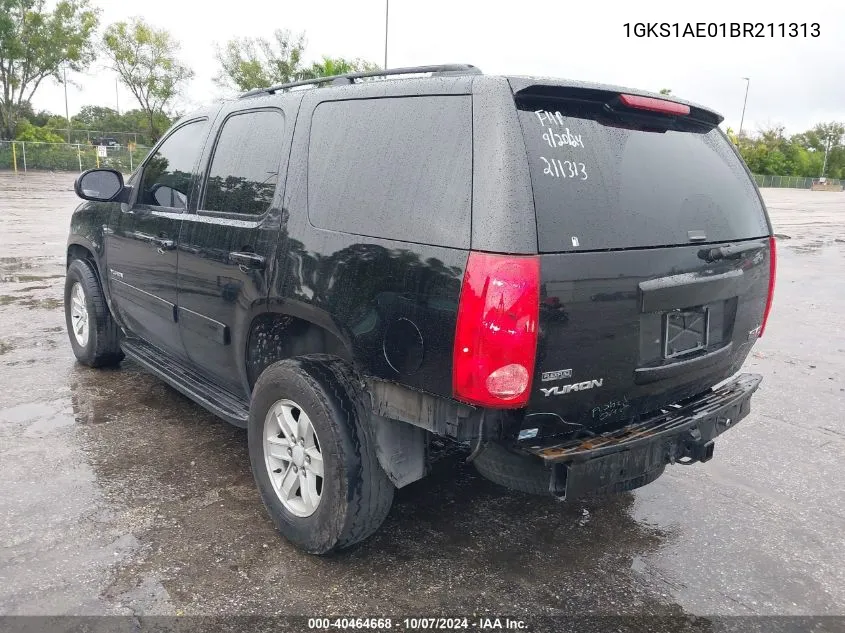 1GKS1AE01BR211313 2011 GMC Yukon Sle