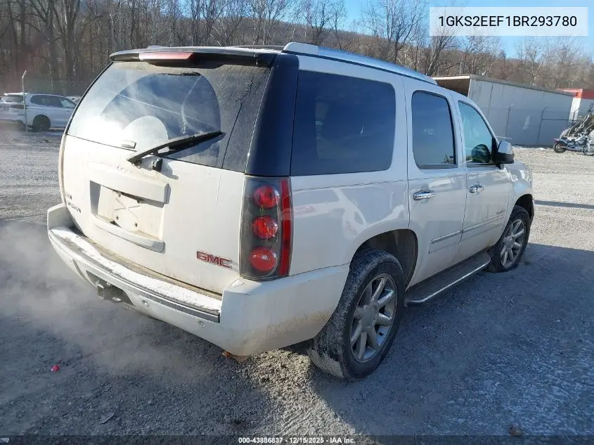 1GKS2EEF1BR293780 2011 GMC Yukon Denali