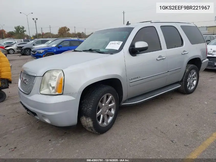 1GKS2EEF9BR221967 2011 GMC Yukon Denali