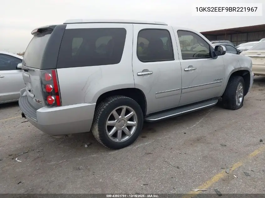 1GKS2EEF9BR221967 2011 GMC Yukon Denali