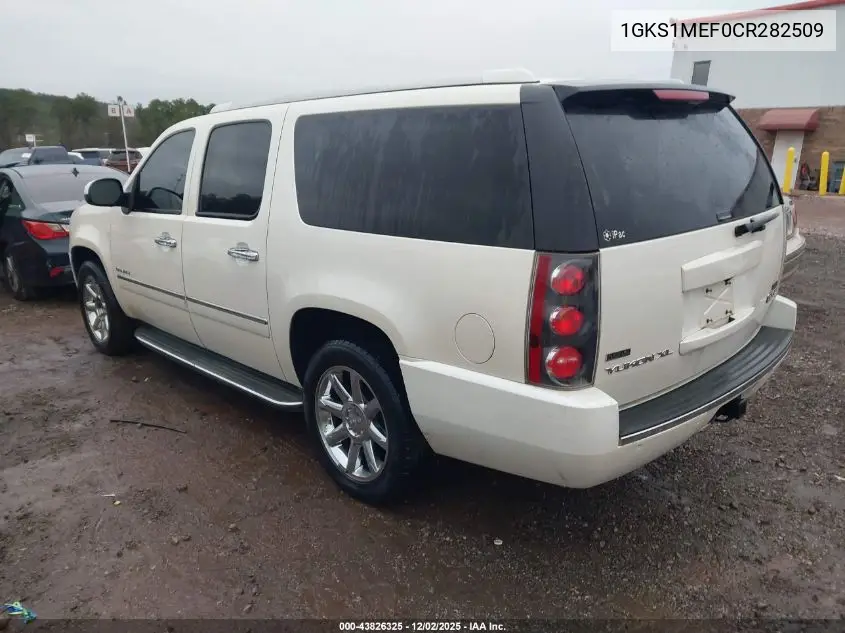 1GKS1MEF0CR282509 2012 GMC Yukon Xl 1500 Denali