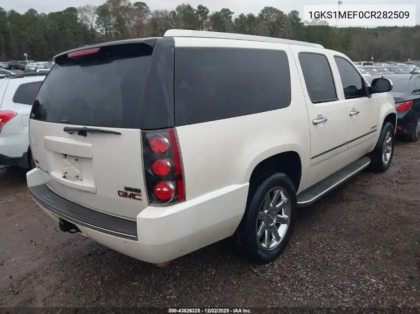 1GKS1MEF0CR282509 2012 GMC Yukon Xl 1500 Denali