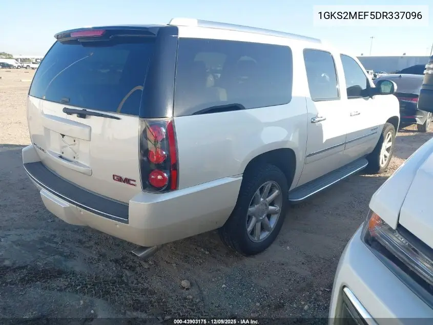 1GKS2MEF5DR337096 2013 GMC Yukon Xl 1500 Denali