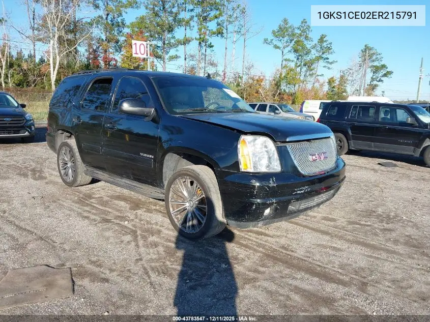1GKS1CE02ER215791 2014 GMC Yukon Slt