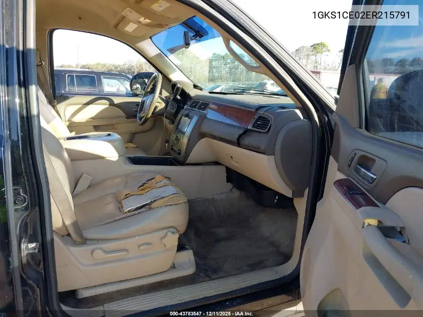 1GKS1CE02ER215791 2014 GMC Yukon Slt