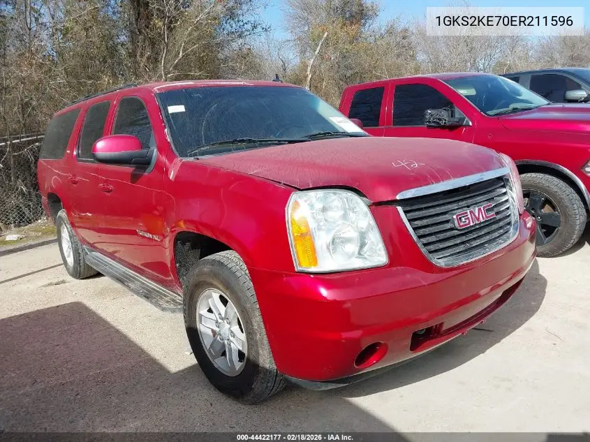 1GKS2KE70ER211596 2014 GMC Yukon Xl 1500 Slt