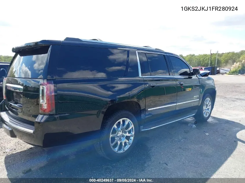 1GKS2JKJ1FR280924 2015 GMC Yukon Xl Denali