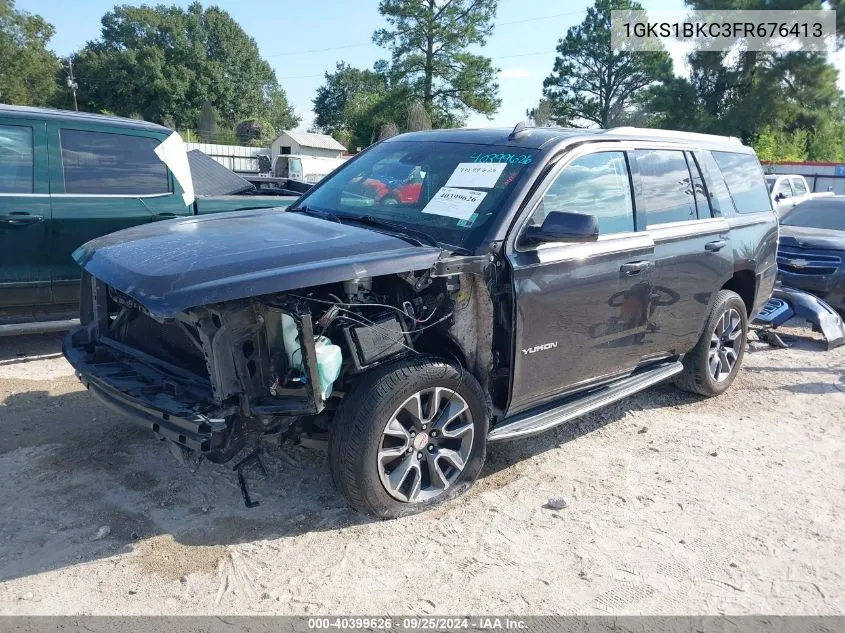 1GKS1BKC3FR676413 2015 GMC Yukon Slt