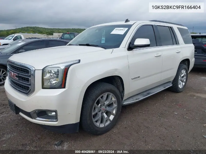 1GKS2BKC9FR166404 2015 GMC Yukon Slt