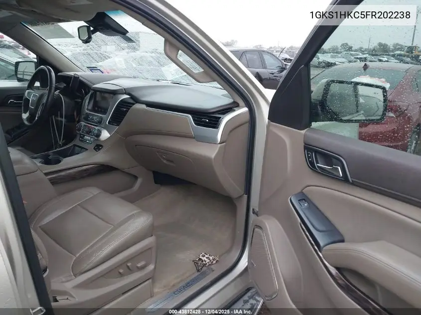 1GKS1HKC5FR202238 2015 GMC Yukon Xl 1500 Slt