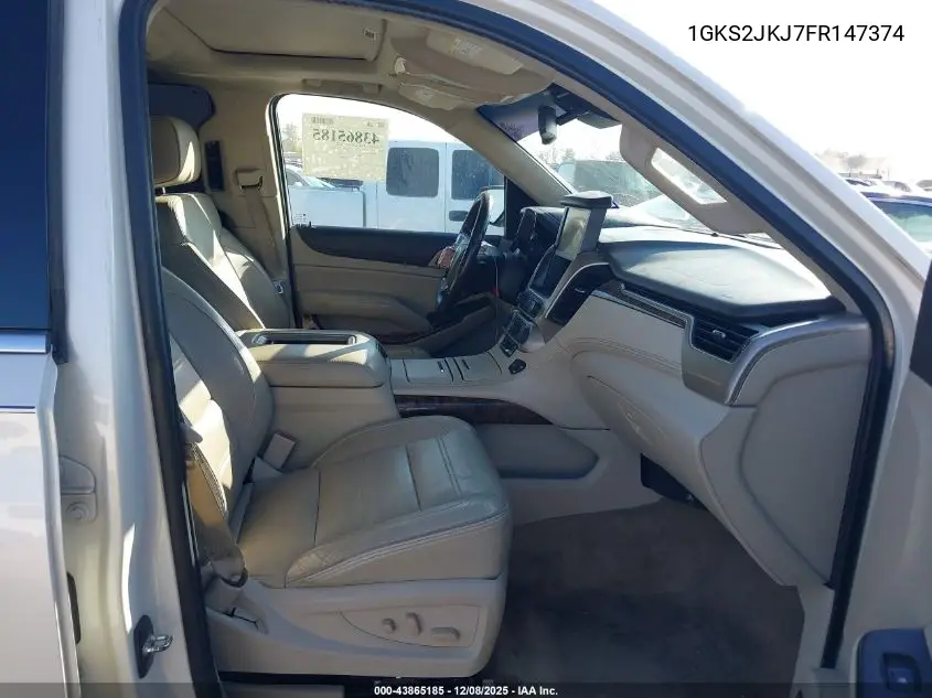 1GKS2JKJ7FR147374 2015 GMC Yukon Xl 1500 Denali