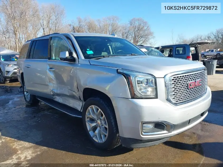1GKS2HKC5FR729872 2015 GMC Yukon Xl 1500 Slt