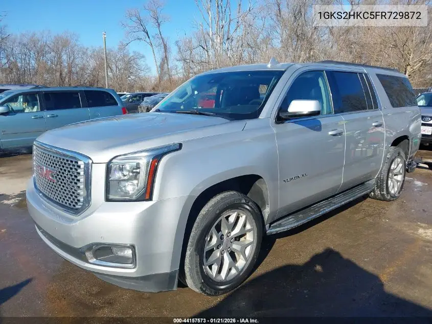 1GKS2HKC5FR729872 2015 GMC Yukon Xl 1500 Slt