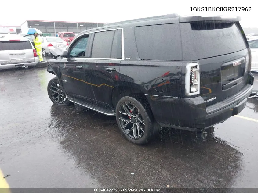 1GKS1BKC8GR217962 2016 GMC Yukon Slt