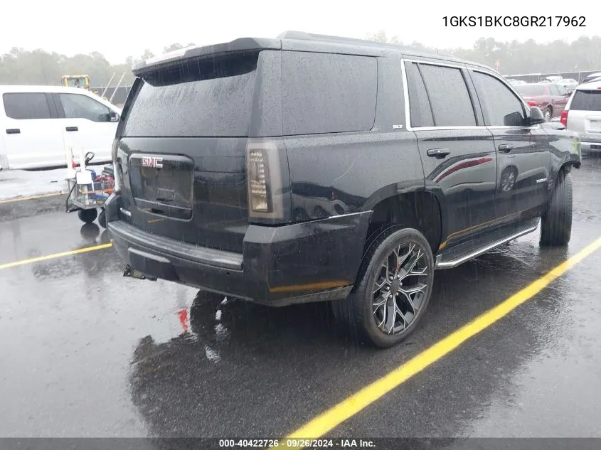 1GKS1BKC8GR217962 2016 GMC Yukon Slt