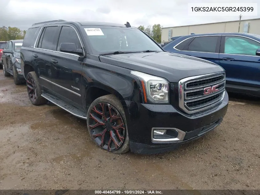 1GKS2AKC5GR245399 2016 GMC Yukon Sle