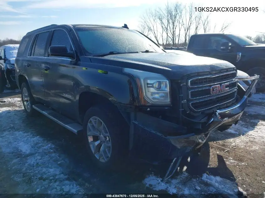1GKS2AKCXGR330495 2016 GMC Yukon Sle