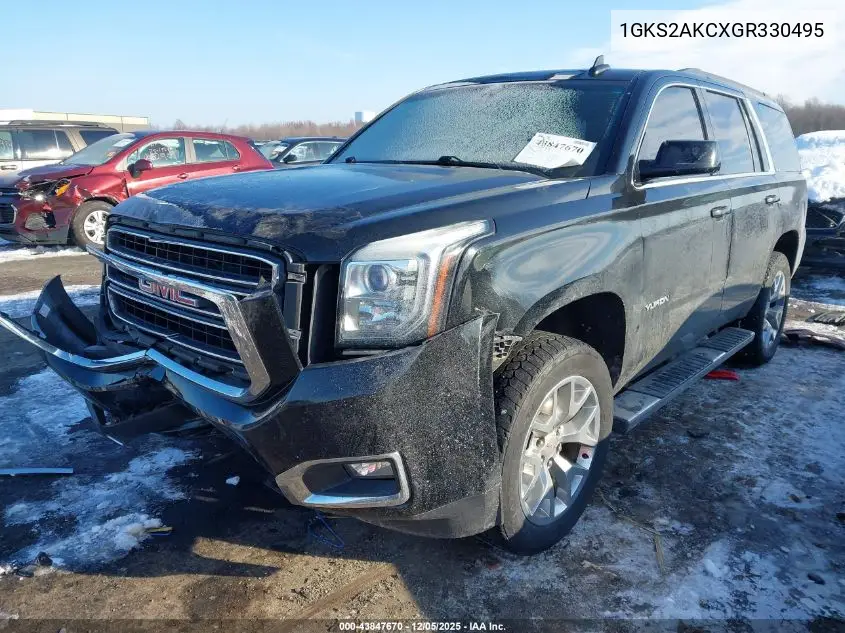 1GKS2AKCXGR330495 2016 GMC Yukon Sle