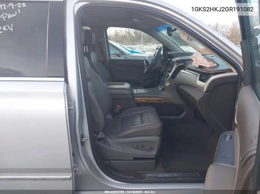 1GKS2HKJ2GR191082 2016 GMC Yukon Xl Denali