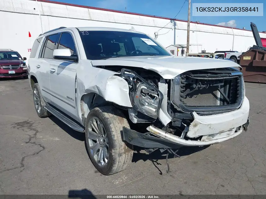 1GKS2CKJ3GR358441 2016 GMC Yukon Denali
