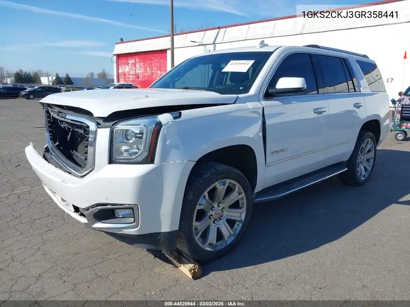 1GKS2CKJ3GR358441 2016 GMC Yukon Denali
