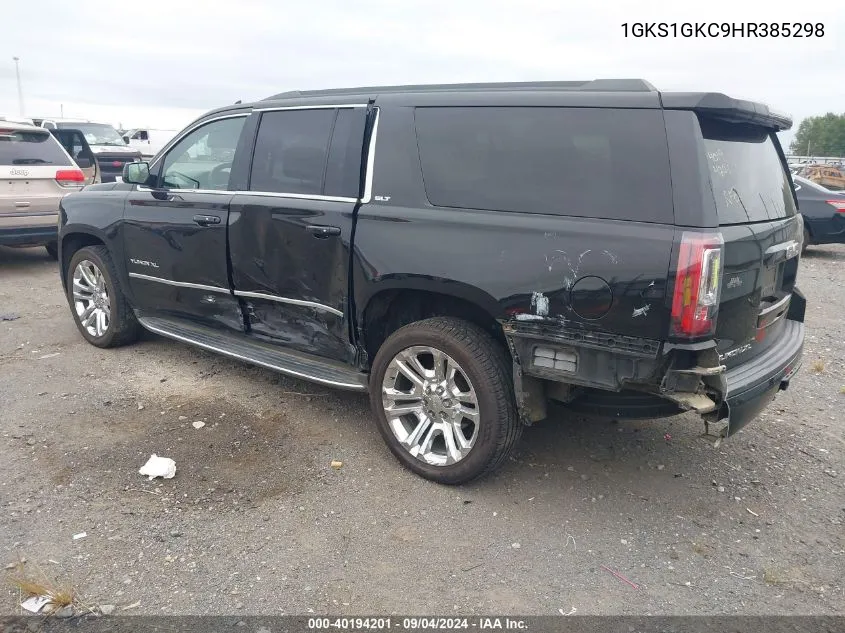 1GKS1GKC9HR385298 2017 GMC Yukon Xl Slt