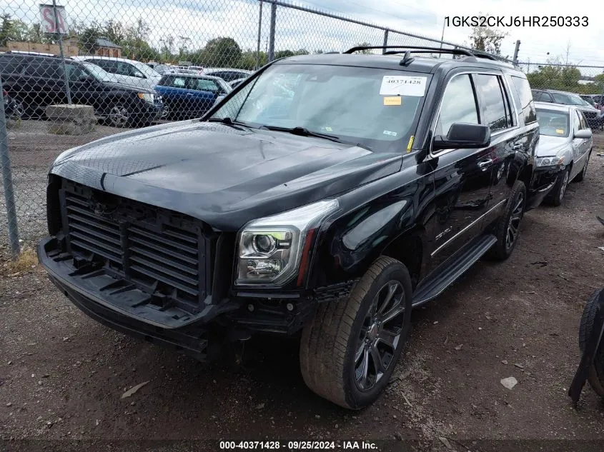 1GKS2CKJ6HR250333 2017 GMC Yukon Denali