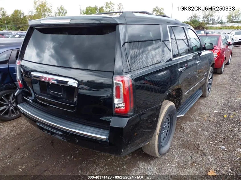 1GKS2CKJ6HR250333 2017 GMC Yukon Denali