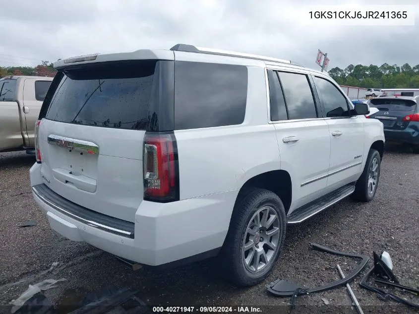 1GKS1CKJ6JR241365 2018 GMC Yukon Denali