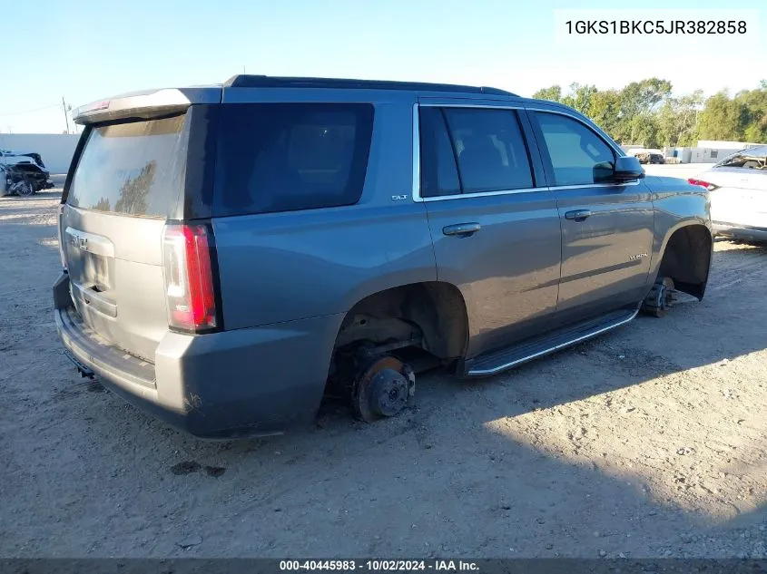 1GKS1BKC5JR382858 2018 GMC Yukon Slt