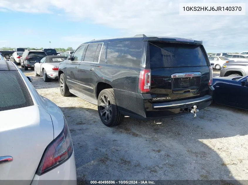 1GKS2HKJ6JR140370 2018 GMC Yukon Xl Denali