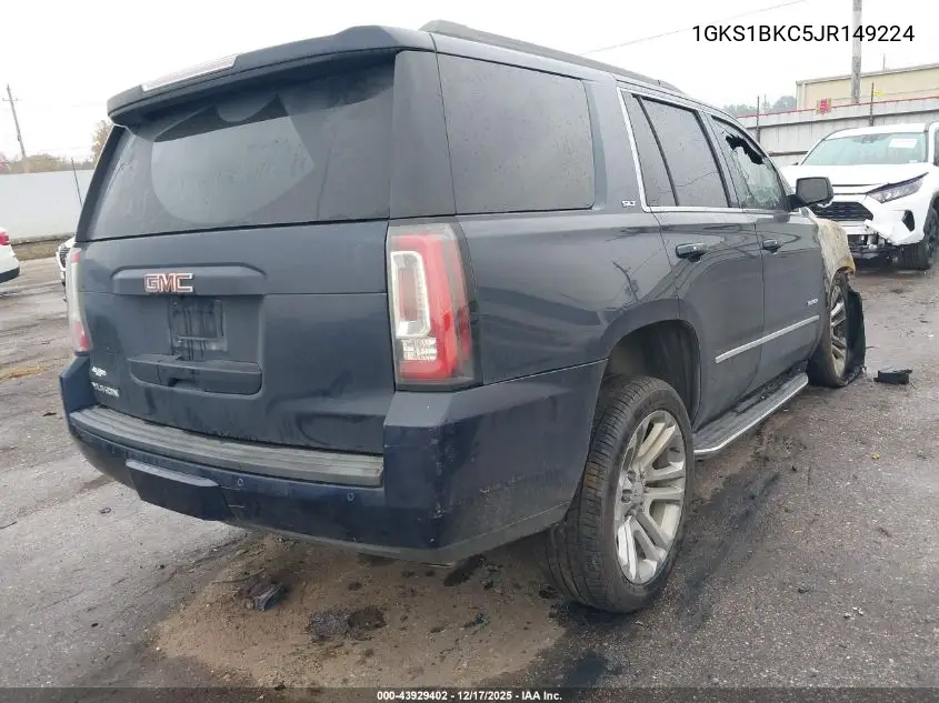 1GKS1BKC5JR149224 2018 GMC Yukon Slt