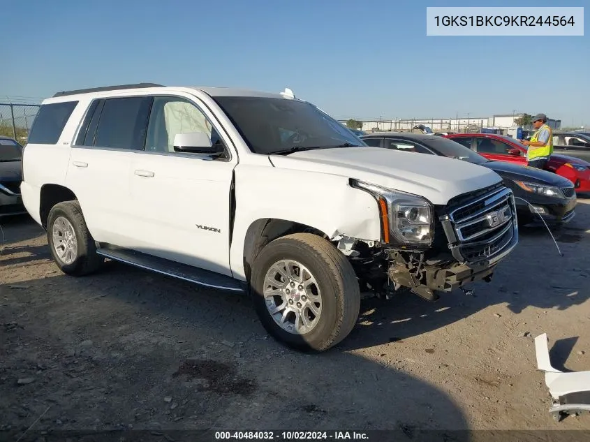 1GKS1BKC9KR244564 2019 GMC Yukon Slt