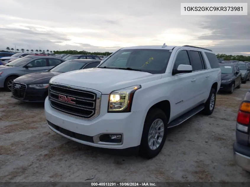 1GKS2GKC9KR373981 2019 GMC Yukon Xl Slt