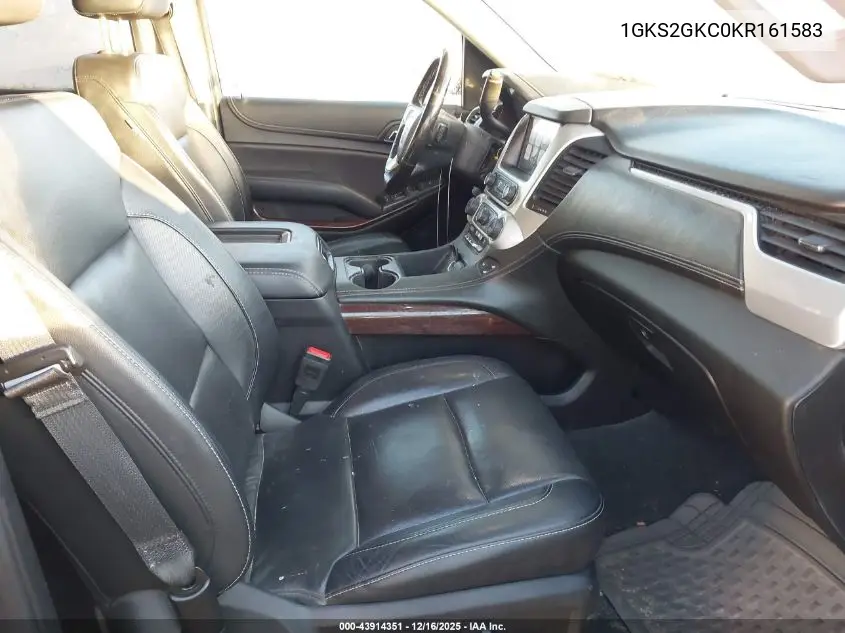 1GKS2GKC0KR161583 2019 GMC Yukon Xl Slt